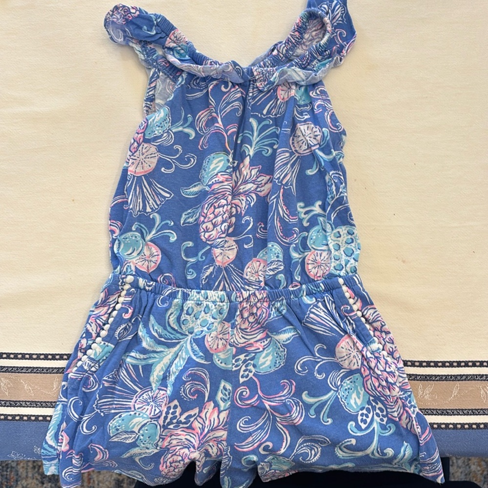 Lilly Pulitzer Girls Romper - XS (2/3T)